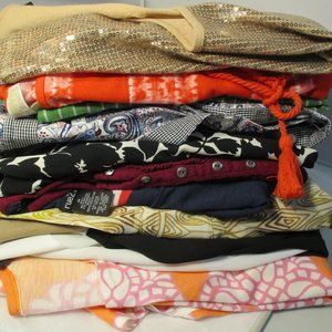 Mixed Bundle of  Ladies Tops Shirts Blouses Medium